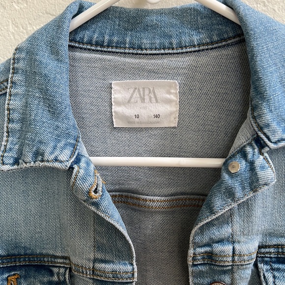 Zara denim jacket size 10 - Picture 3 of 8